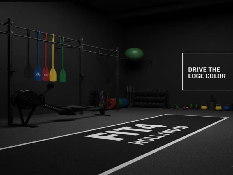 Illustration: Trowel notch pattern and unrolled turf